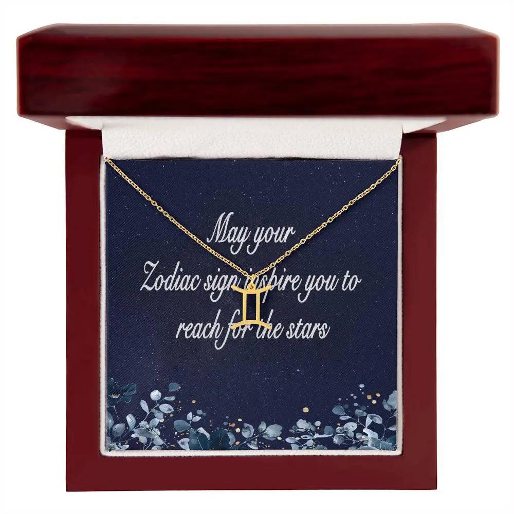Special Custom Zodiac Necklace Choose your Zodiac Sign