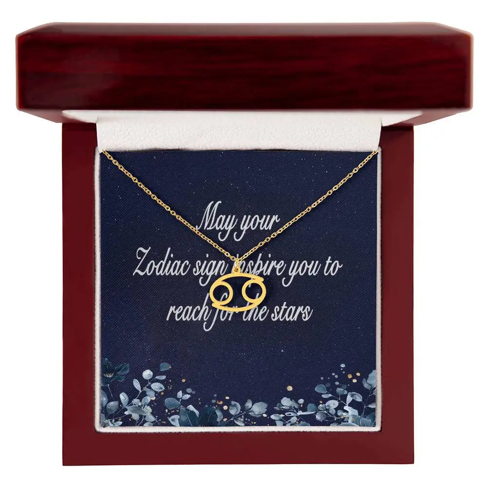 Special Custom Zodiac Necklace Choose your Zodiac Sign