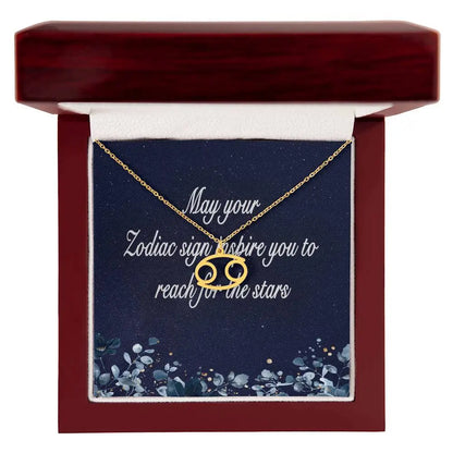 Special Custom Zodiac Necklace Choose your Zodiac Sign
