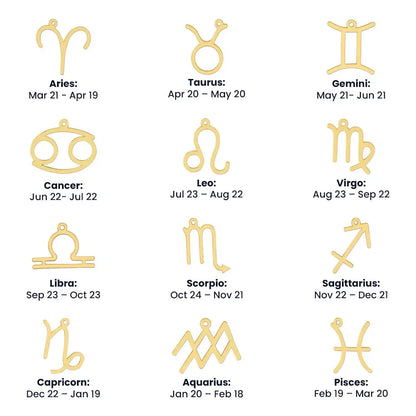 Special Custom Zodiac Necklace Choose your Zodiac Sign