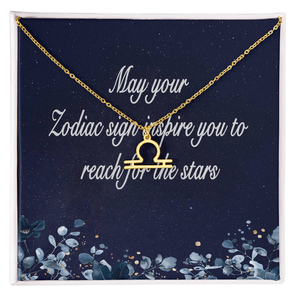 Special Custom Zodiac Necklace Choose your Zodiac Sign