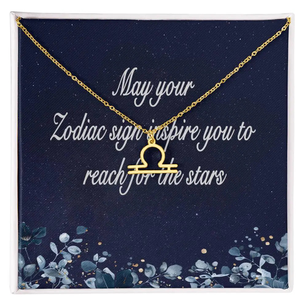 Special Custom Zodiac Necklace Choose your Zodiac Sign