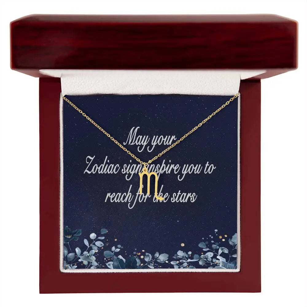 Special Custom Zodiac Necklace Choose your Zodiac Sign