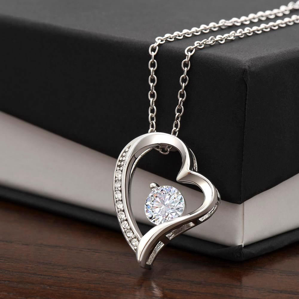 Roses are Forever, Love Necklace Wife Jewellery gold white gold finish Necklace