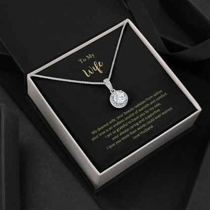 Wife Eternal Beauty Love Necklace