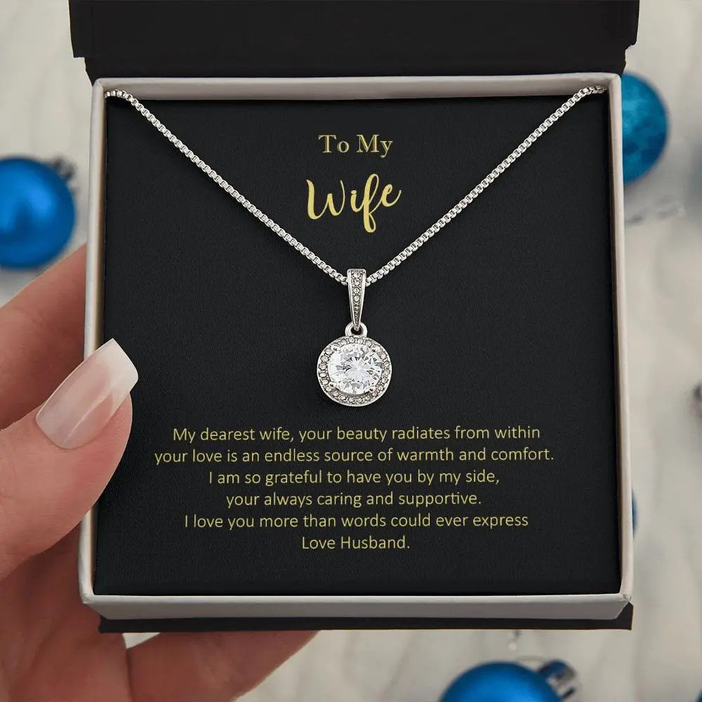 Wife Eternal Beauty Love Necklace