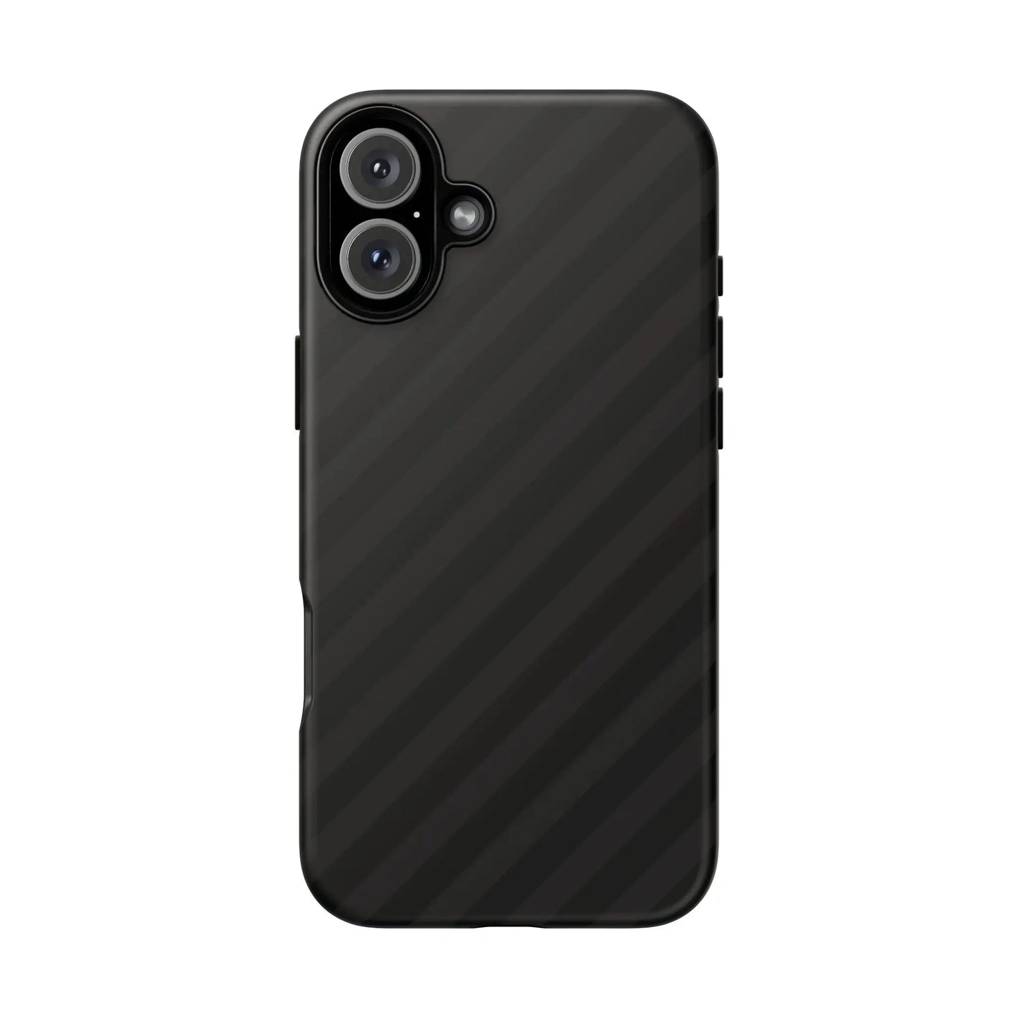 Black carbon fiber phone case back with black diagonal pattern tough gloss finish for iphone samsung google pixel