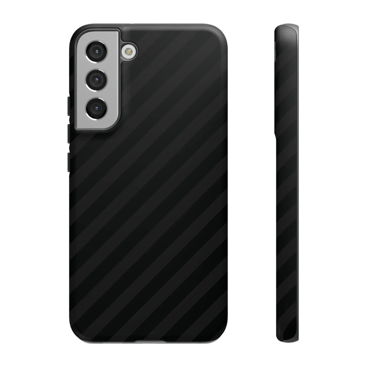 Black diagonal pattern tough gloss finish carbon fiber phone case back side for samsung galaxy s21 protective cover