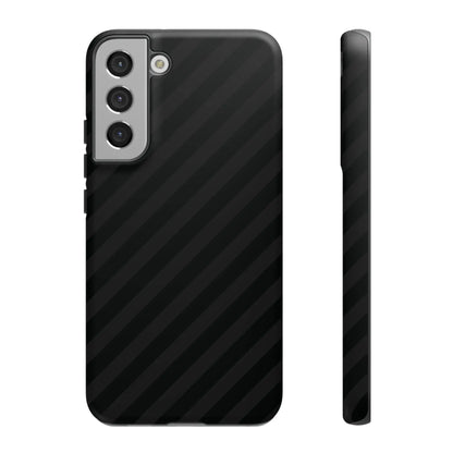 Black diagonal pattern tough gloss finish carbon fiber phone case back side for samsung galaxy s21 protective cover