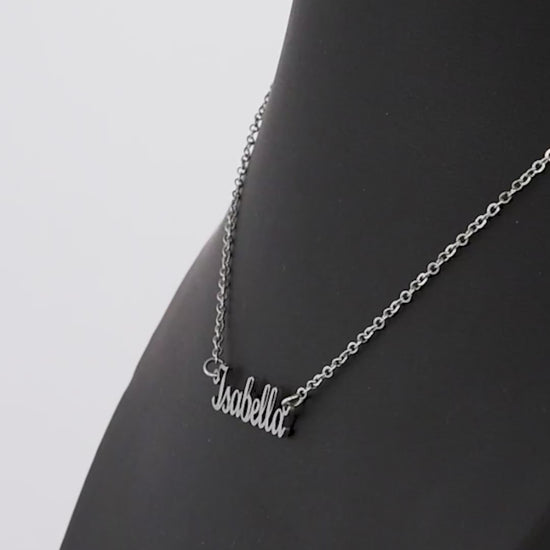 Custom Name Valentines Day Love heart Necklace Wife Girlfriend Jewellery 