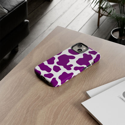 Purple Cow print Phone Case Cover - Phone Case