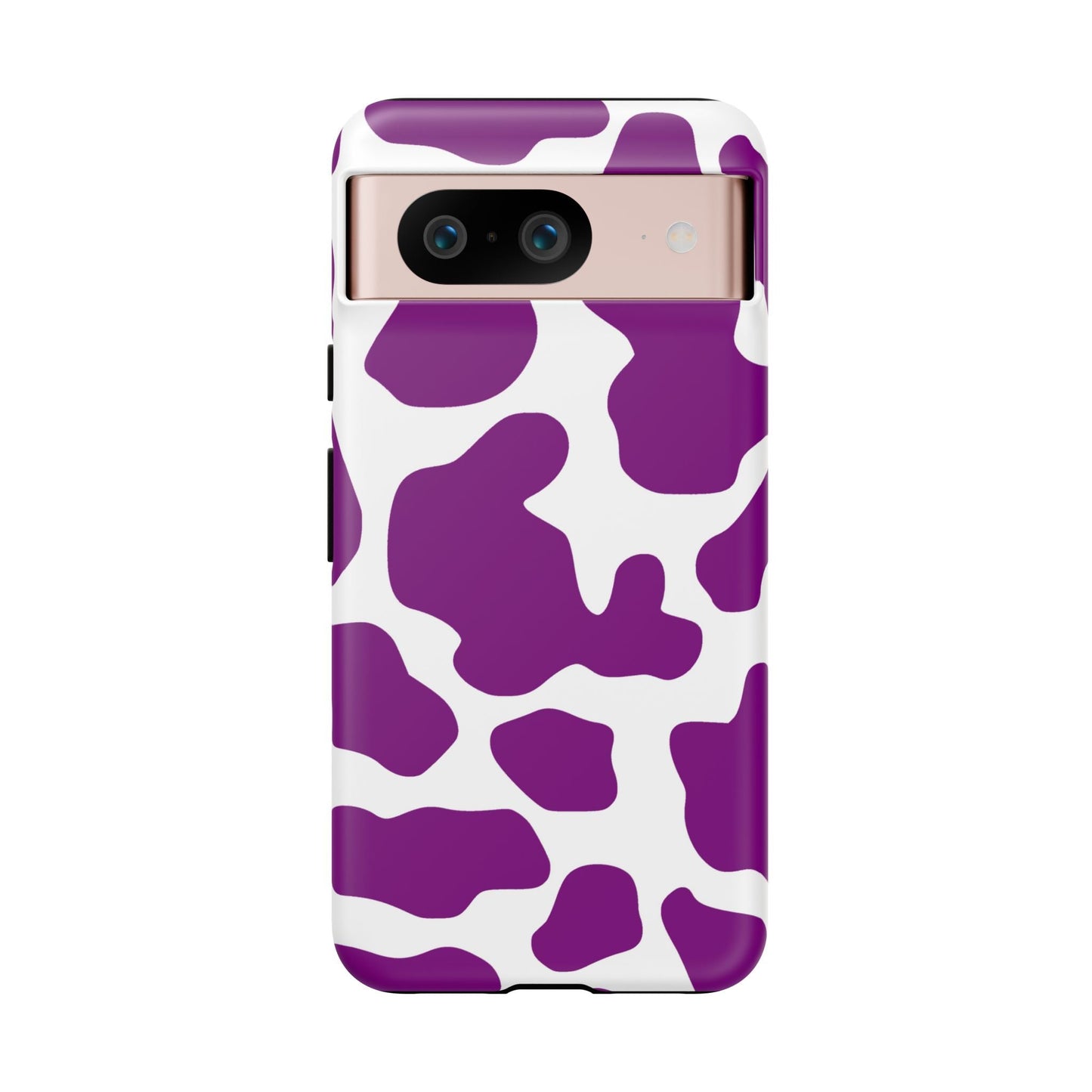 Purple Cow print Phone Case Cover - Google Pixel 8 / Matte - Phone Case