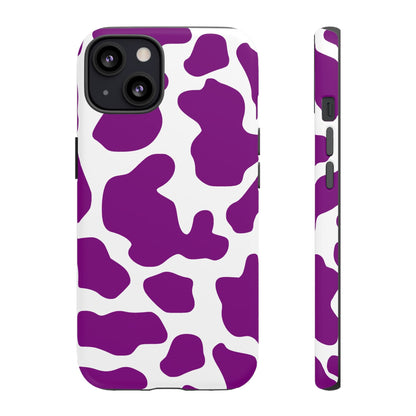 Purple Cow print Phone Case Cover - iPhone 13 / Matte - Phone Case