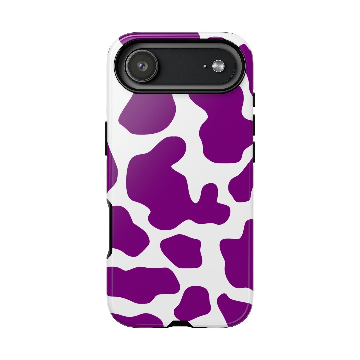 Purple Cow print Phone Case Cover - iPhone 17 Air / Glossy - Phone Case