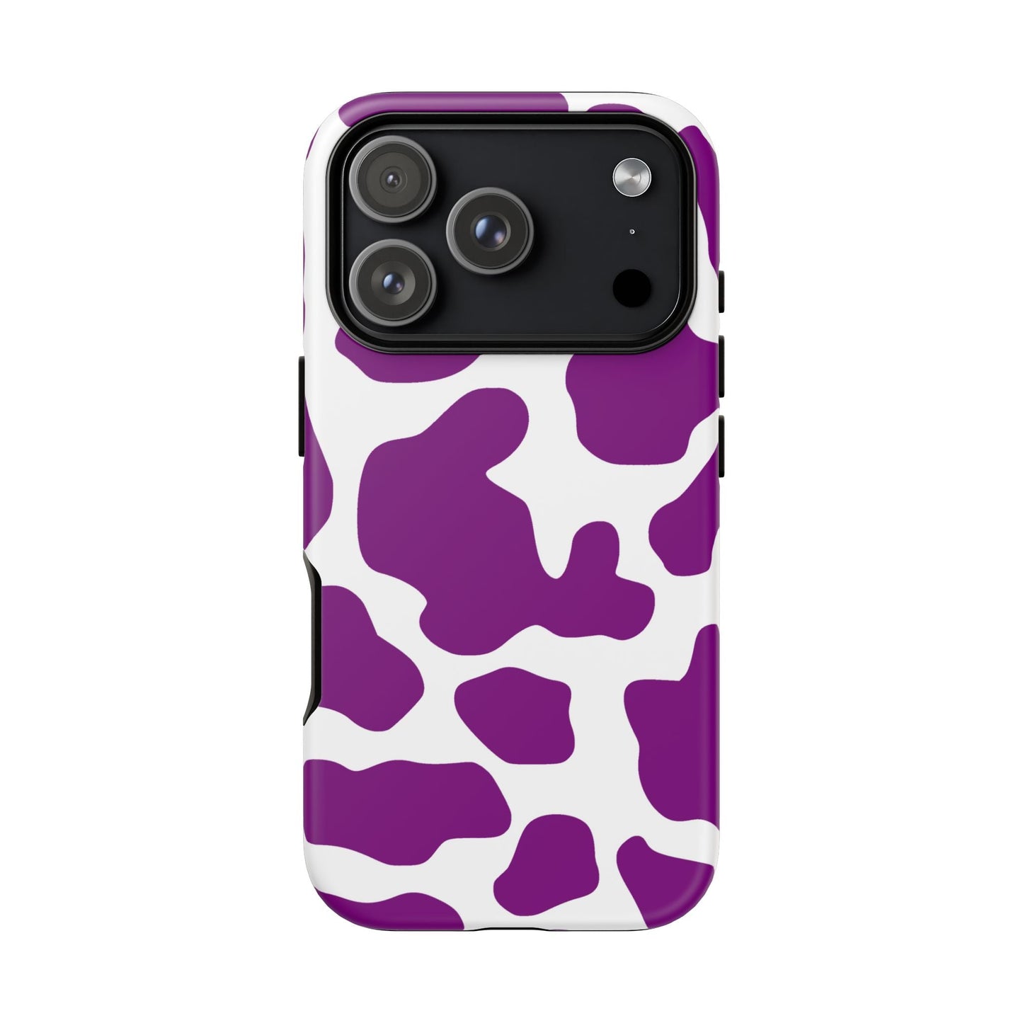 Purple Cow print Phone Case Cover - iPhone 17 Pro / Matte - Phone Case