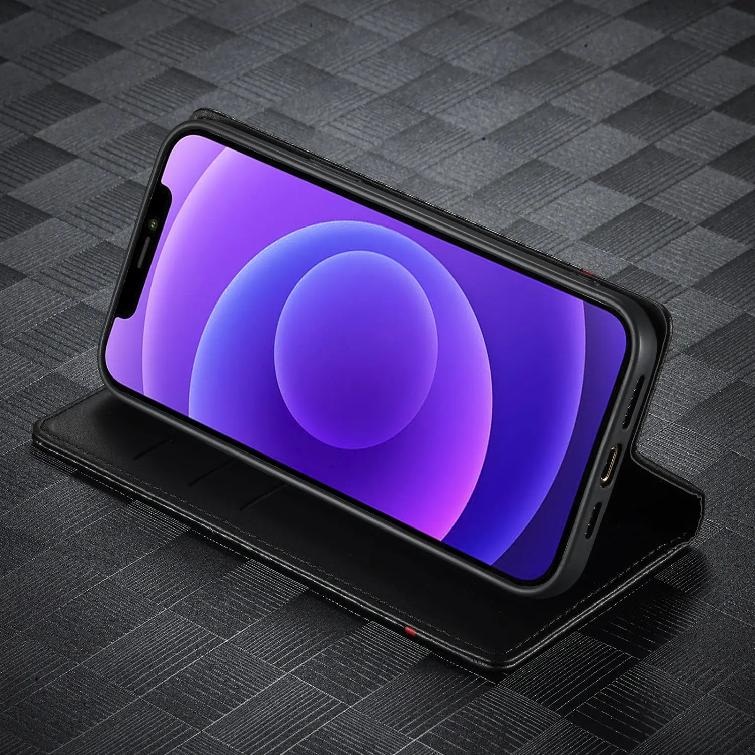 Stylish Carbon Fiber Leather Phone Case for New Models