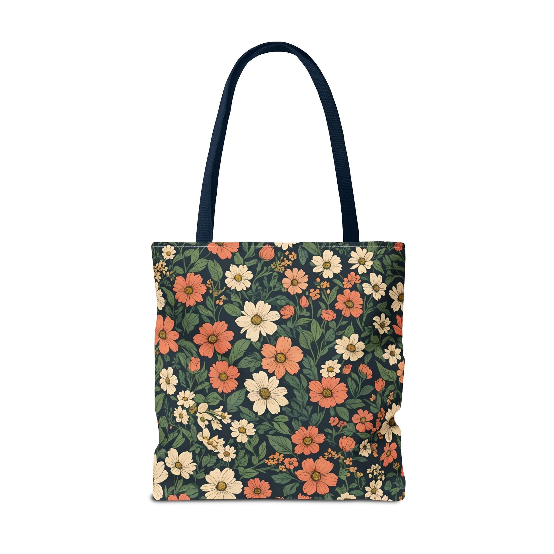 Tote Bag Floral Design Shopping Carry Travel Bag - Tote Bag