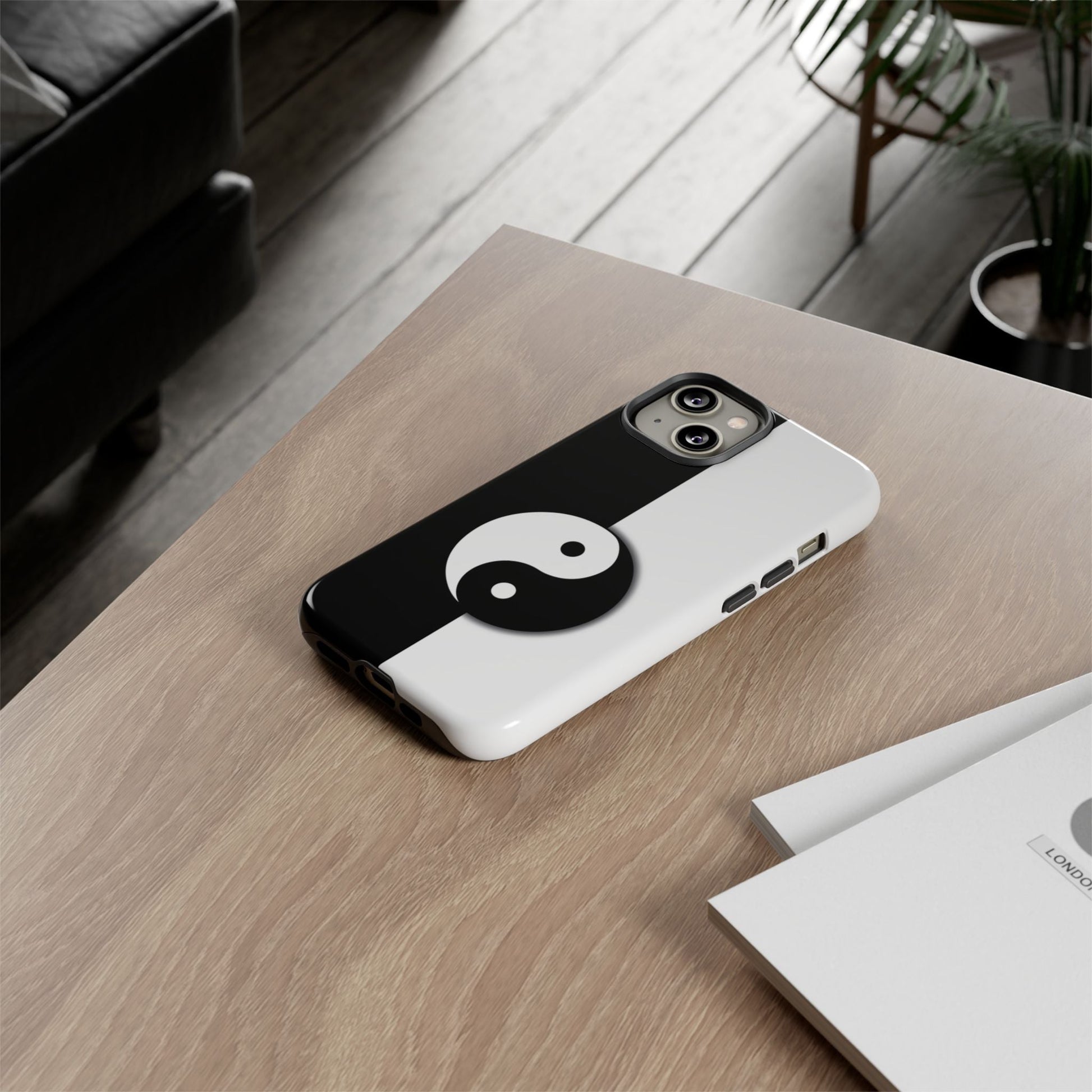 Yin Yang Black and White Phone Case Cover - Phone Case