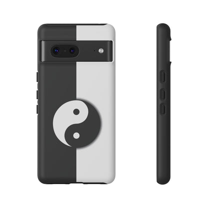 Yin Yang Black and White Phone Case Cover - Google Pixel 7 / Matte - Phone Case