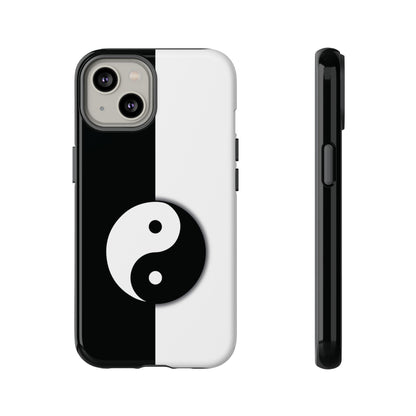 Yin Yang Black and White Phone Case Cover - iPhone 14 / Glossy - Phone Case
