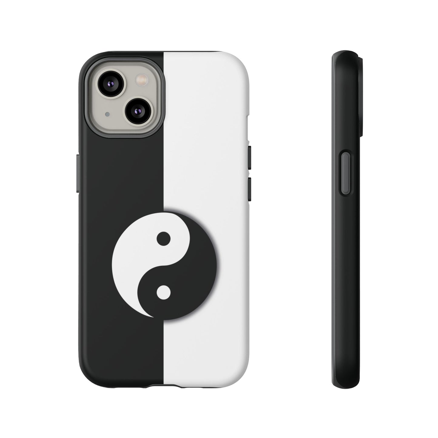 Yin Yang Black and White Phone Case Cover - iPhone 14 / Matte - Phone Case