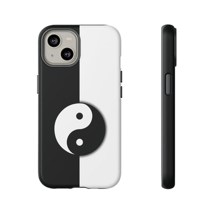 Yin Yang Black and White Phone Case Cover - iPhone 14 / Matte - Phone Case