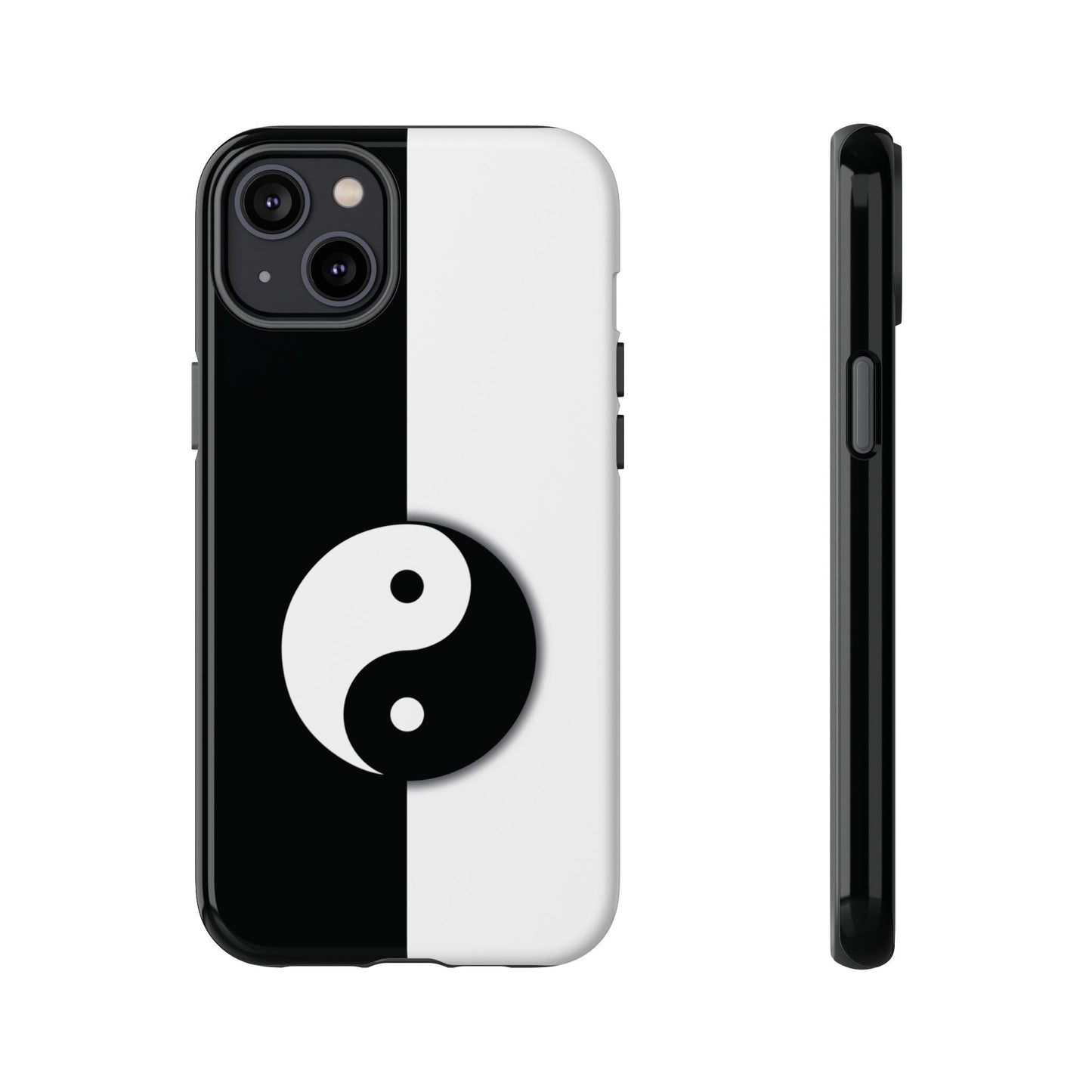 Yin Yang Black and White Phone Case Cover - iPhone 14 Plus / Glossy - Phone Case
