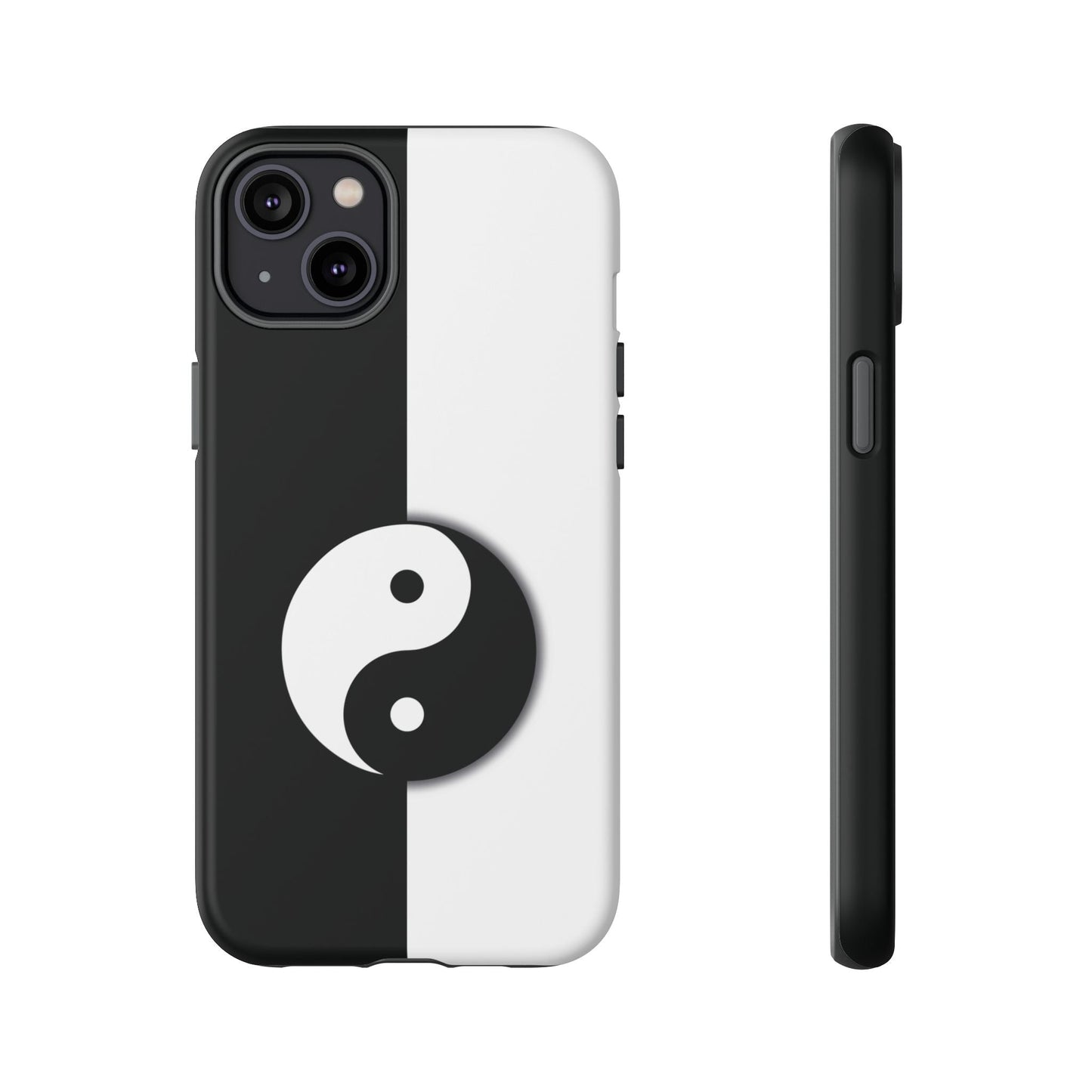 Yin Yang Black and White Phone Case Cover - iPhone 14 Plus / Matte - Phone Case