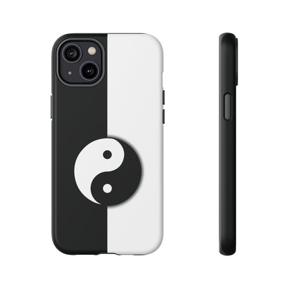 Yin Yang Black and White Phone Case Cover - iPhone 14 Plus / Matte - Phone Case