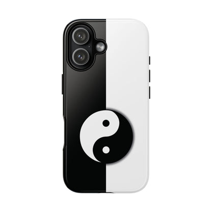 Yin Yang Black and White Phone Case Cover - iPhone 17 / Glossy - Phone Case