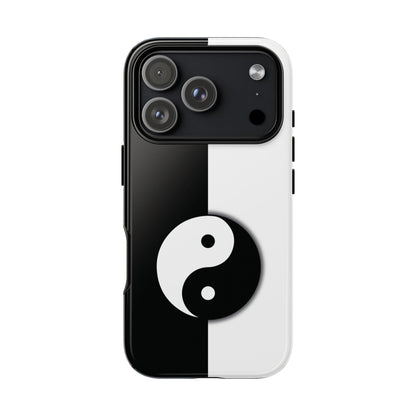 Yin Yang Black and White Phone Case Cover - iPhone 17 Pro / Glossy - Phone Case