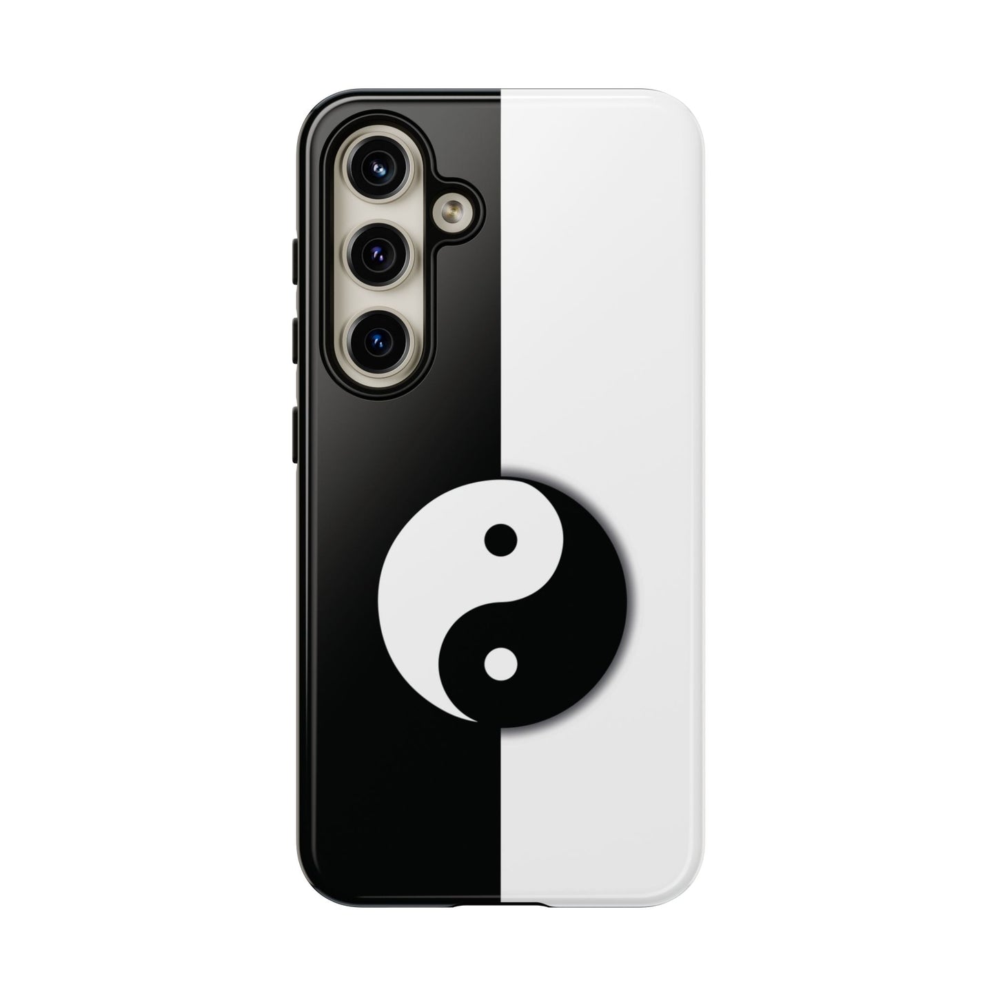 Yin Yang Black and White Phone Case Cover - Samsung Galaxy S24 / Glossy - Phone Case