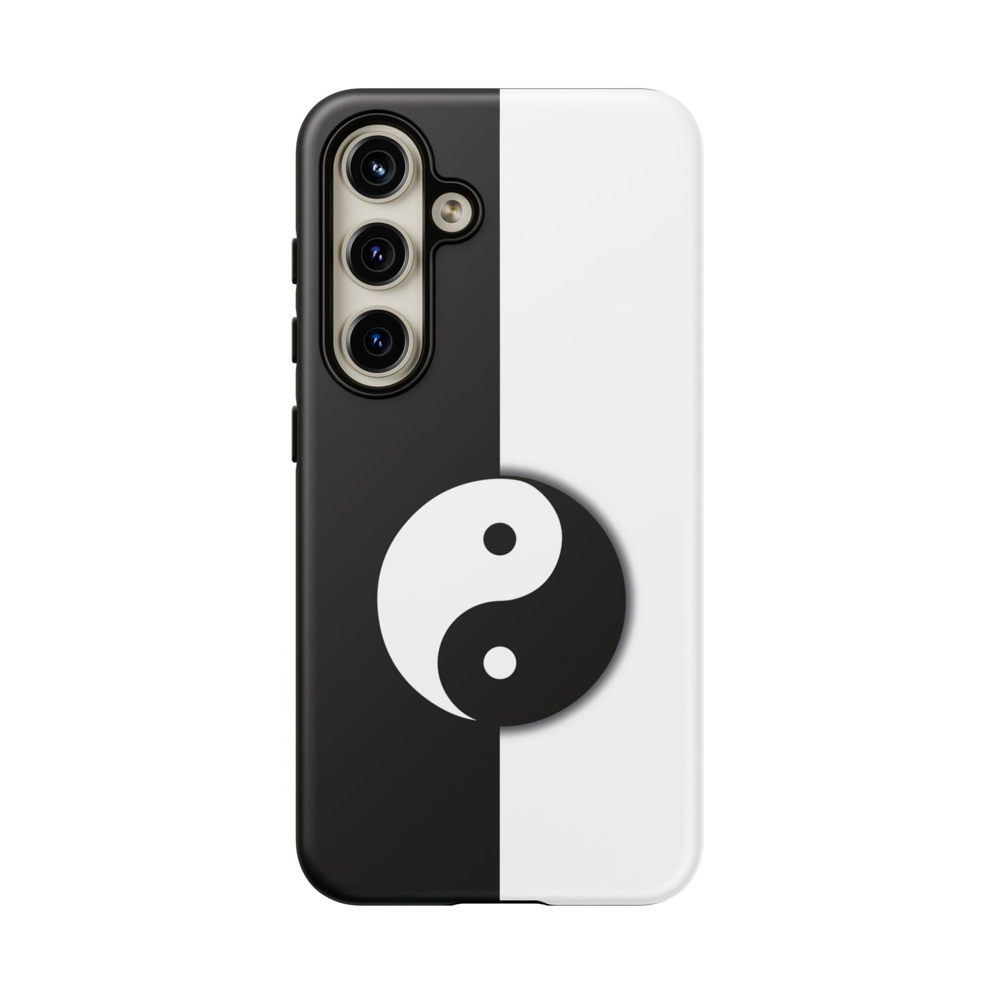 Yin Yang Black and White Phone Case Cover - Samsung Galaxy S24 / Matte - Phone Case